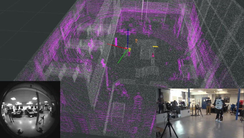 Localization with TALOS Ouster-64 bits using icp_mapping from Oxford University episode artwork