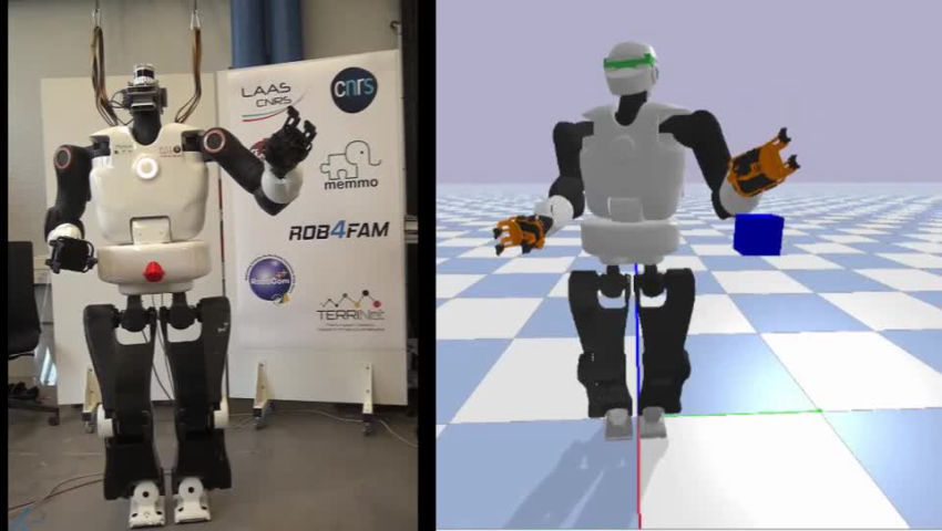 TALOS - The walking biped humanoid robot